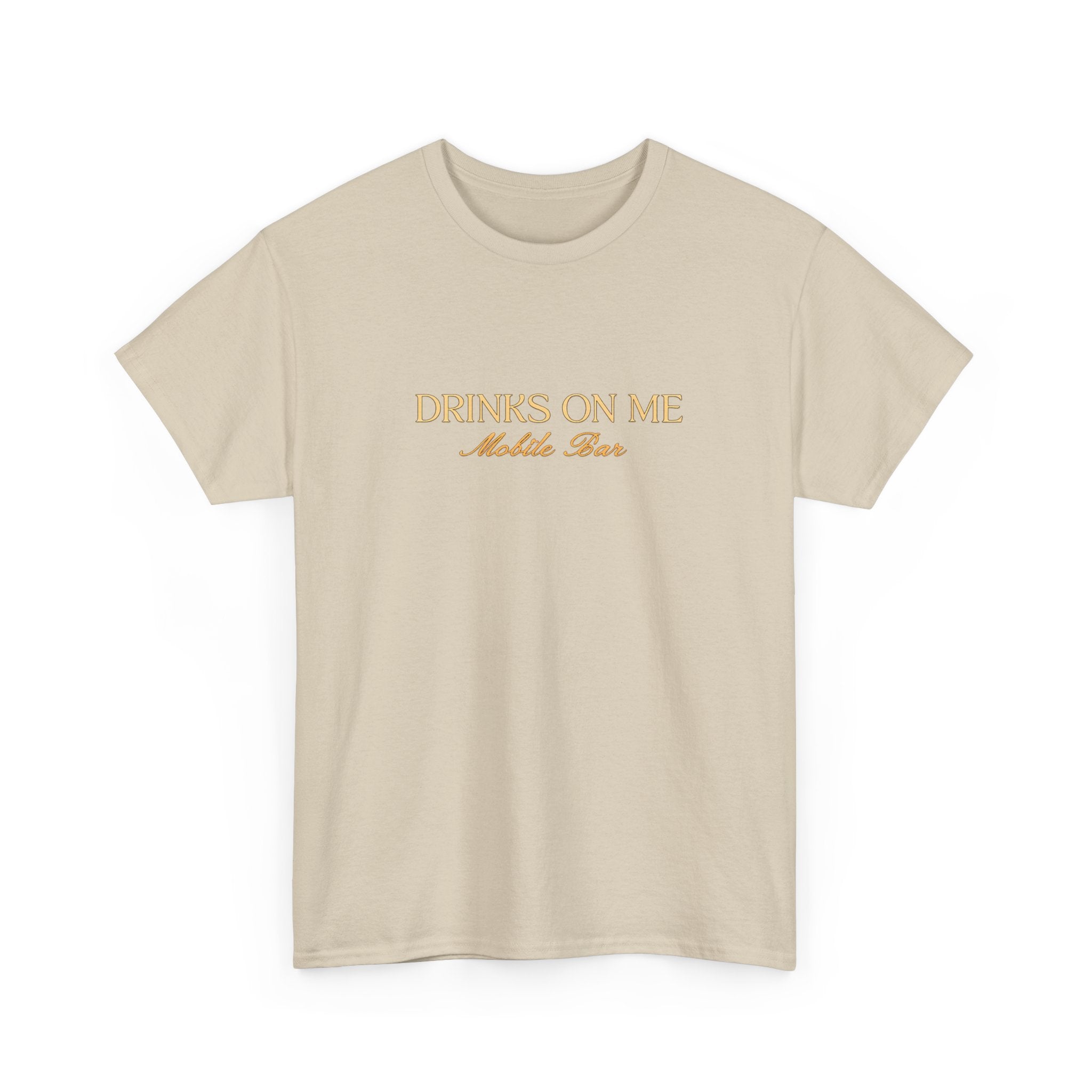 Drinks On Me Mobile Bar T-Shirt | OG LOGO