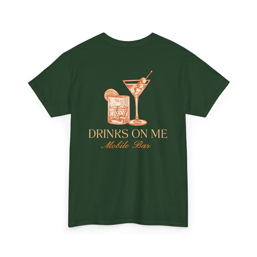 Drinks On Me Mobile Bar T-Shirt | OG LOGO