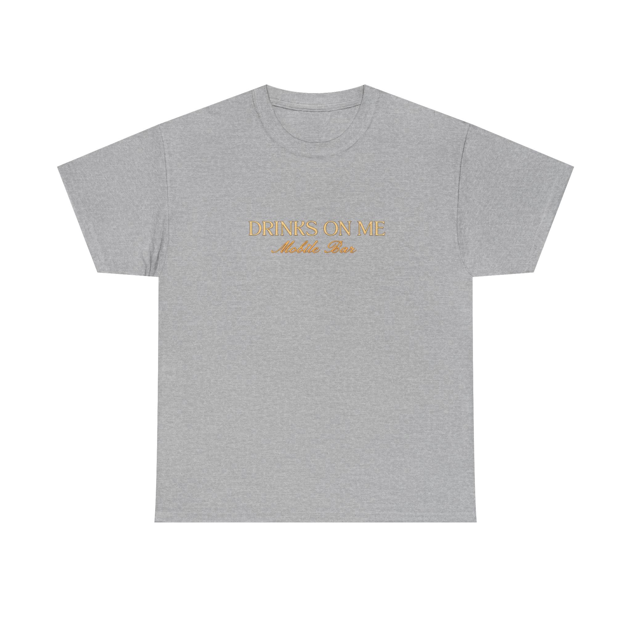 Drinks On Me Mobile Bar T-Shirt | OG LOGO