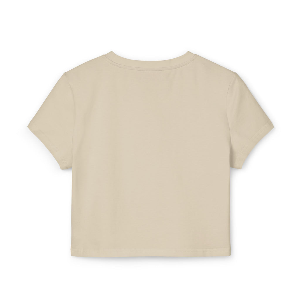 Drinks On Me Mobile Bar-Women's Baby Tee | BLACK LOGO