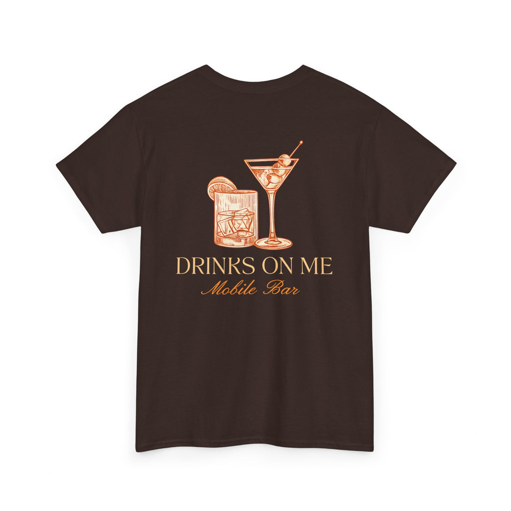 Drinks On Me Mobile Bar T-Shirt | OG LOGO