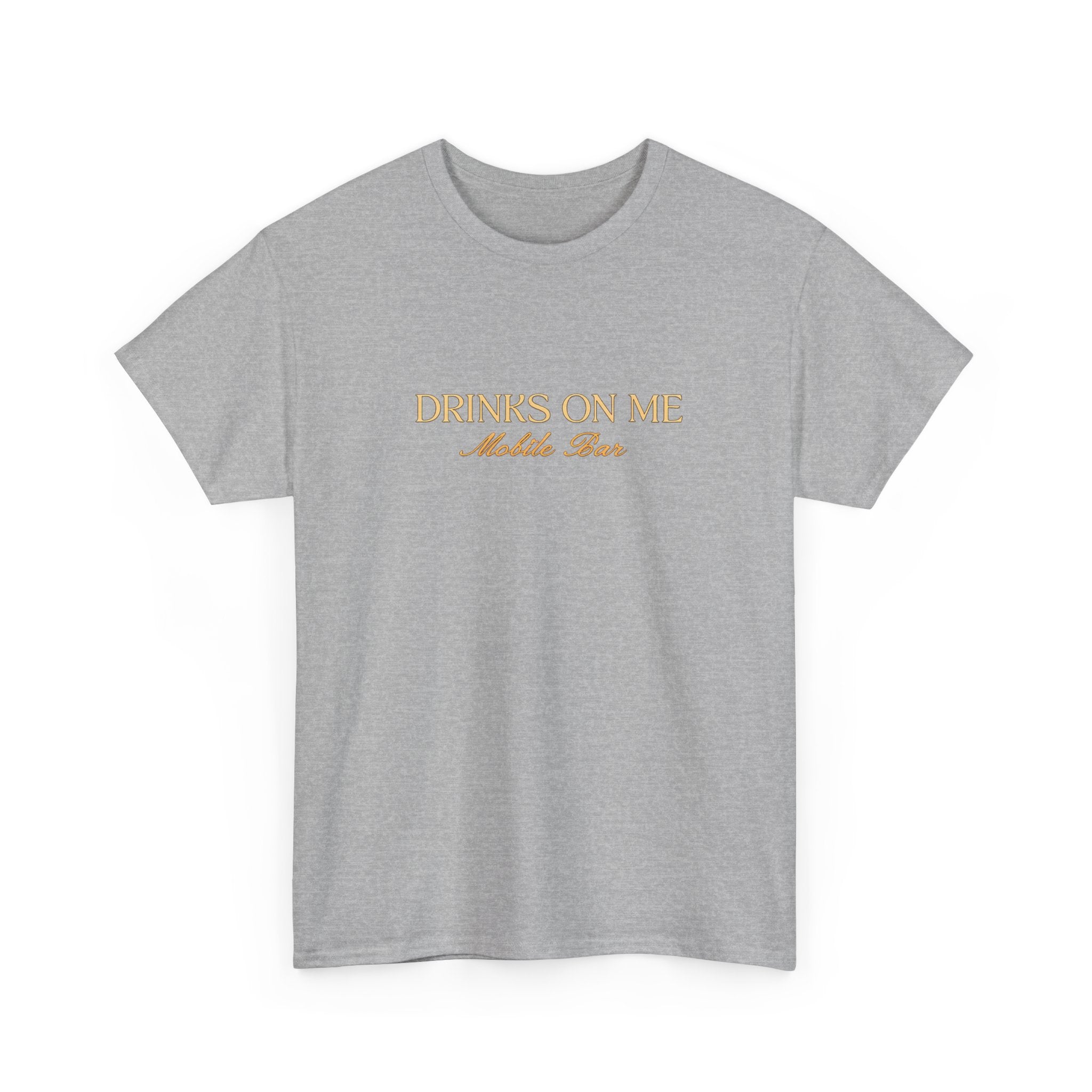 Drinks On Me Mobile Bar T-Shirt | OG LOGO