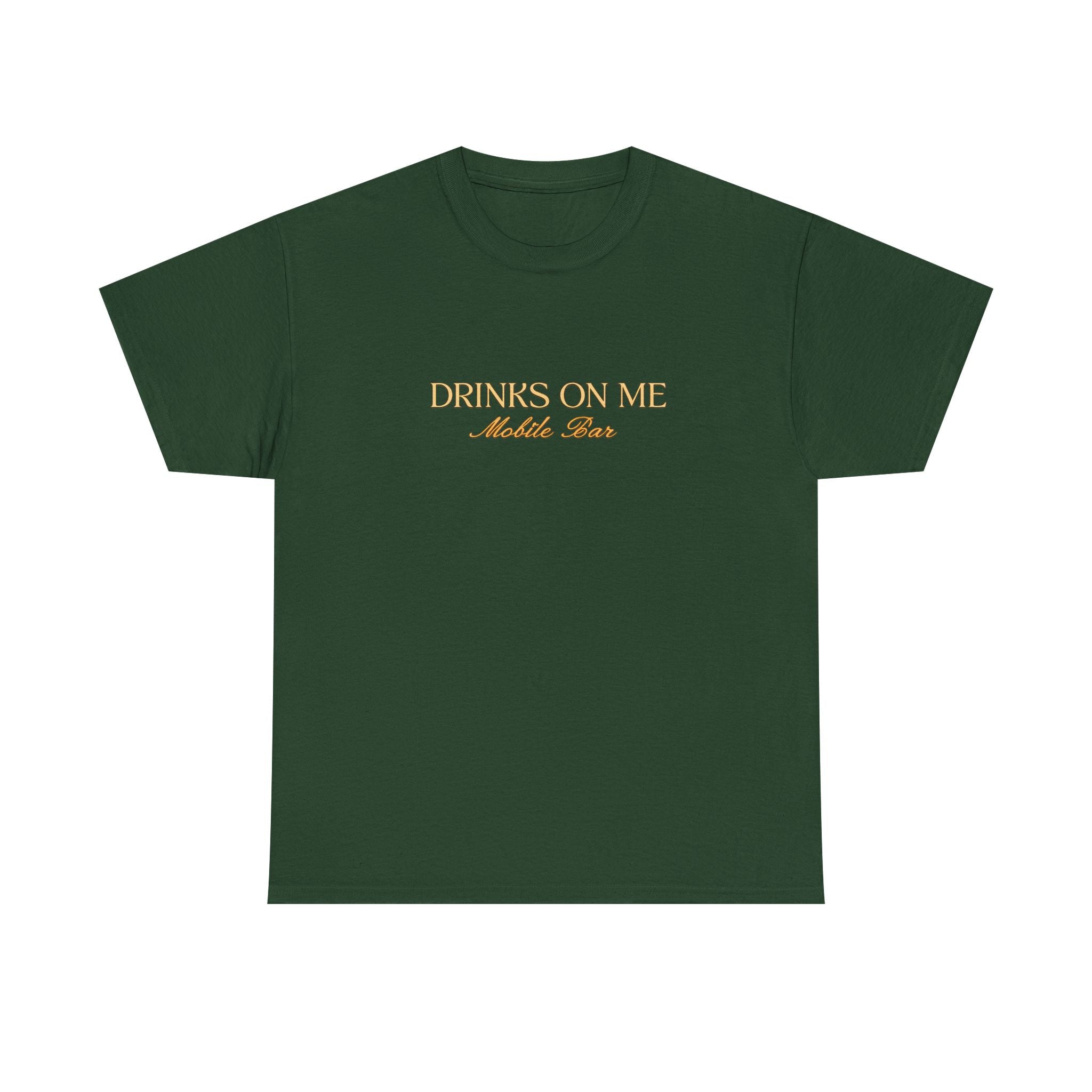 Drinks On Me Mobile Bar T-Shirt | OG LOGO