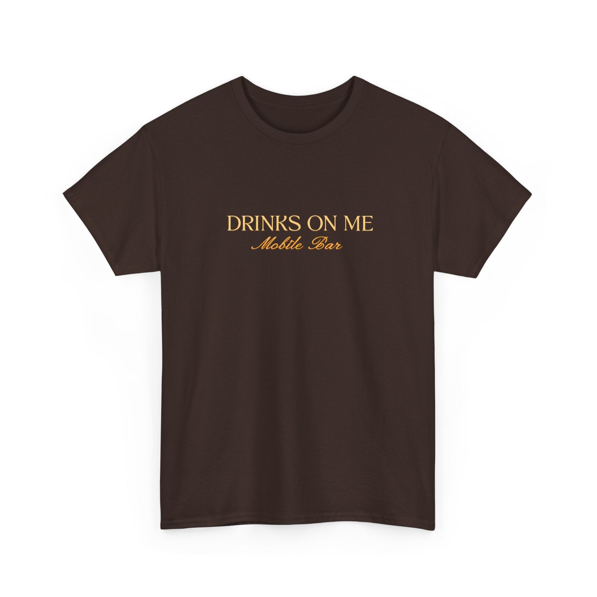 Drinks On Me Mobile Bar T-Shirt | OG LOGO